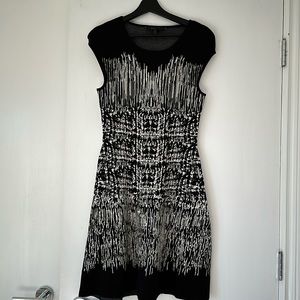 Classic BCBG knit dress . Great condition barely worn.